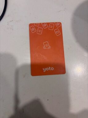 Yoto Orange Audio Card make your own